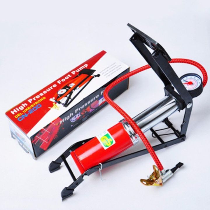 Outdoor portable bicycle pump, basketball ball, foot pedal pump, car pedal pump